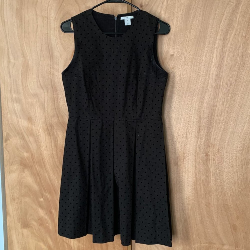 Black Fit and Flare Dress